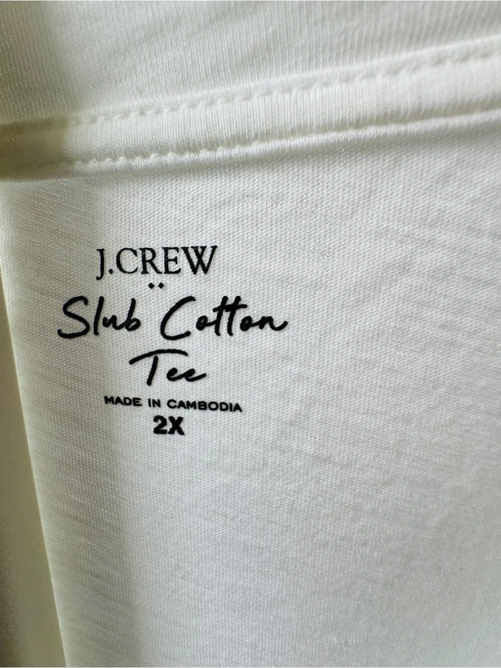 J. Crew classic crew